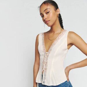 Reformation Cristina Top NWOT